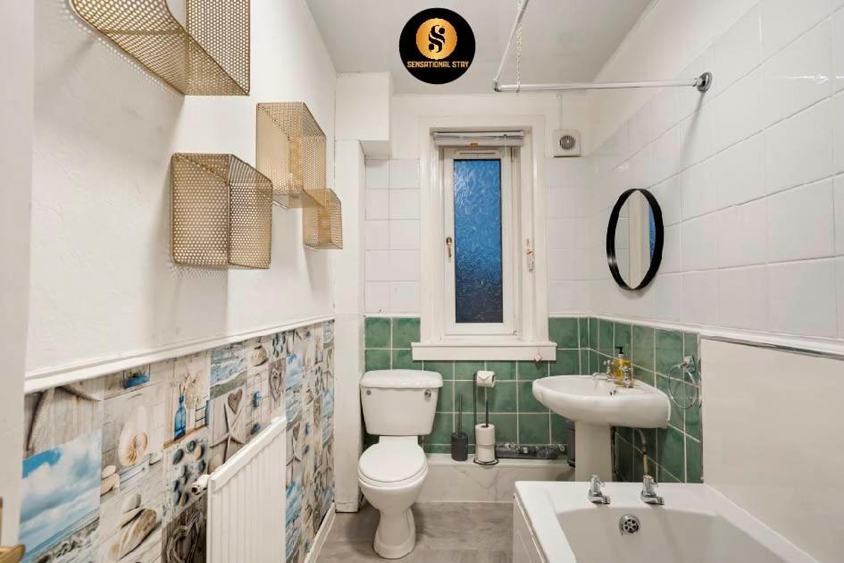 4 Bedrooms Apartment By Sensational Stay Short Lets & Serviced Accommodation エディンバラ エクステリア 写真