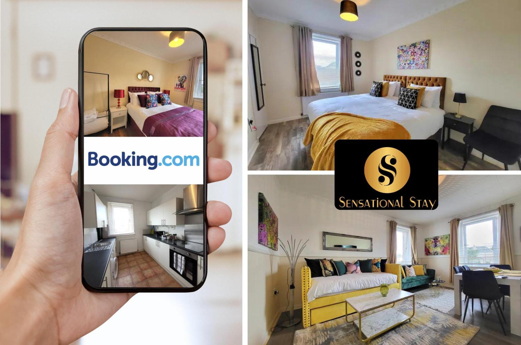 4 Bedrooms Apartment By Sensational Stay Short Lets & Serviced Accommodation エディンバラ エクステリア 写真